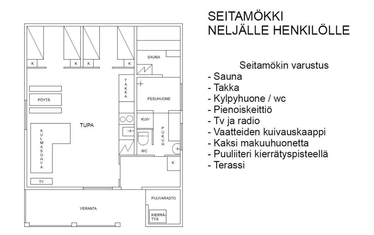 Seita Moekki, Aekaeslompolo Villa Bagian luar foto